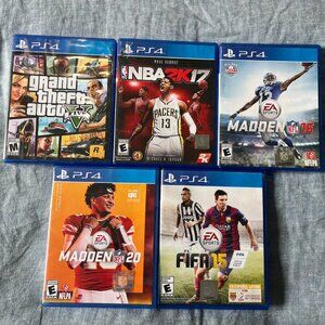 Playstation 4 PS4 Game Bundle